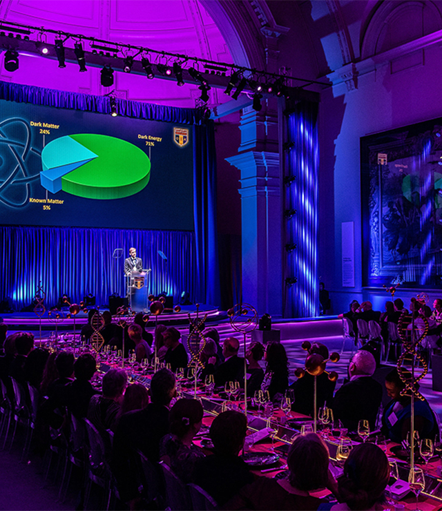 A shot from the awards ceremony for the Blavatnik Award.