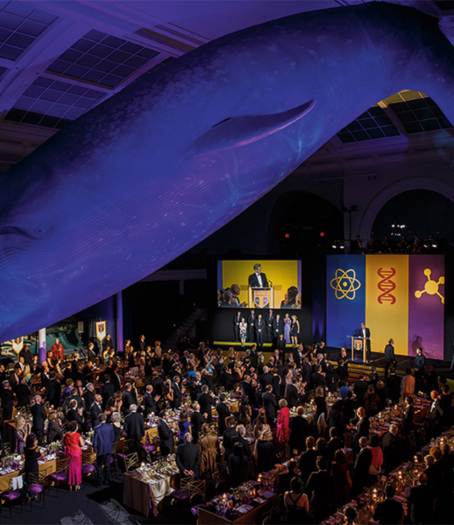 A shot from the Academy's 2019 Blavatnik Award ceremony.